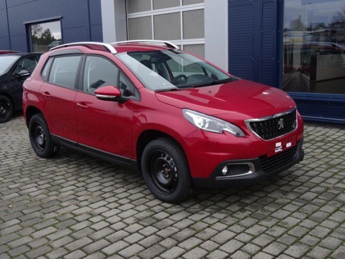 Peugeot 2008, ACTIVE 1.2 PureTech 82k S&S MAN5, barva červená