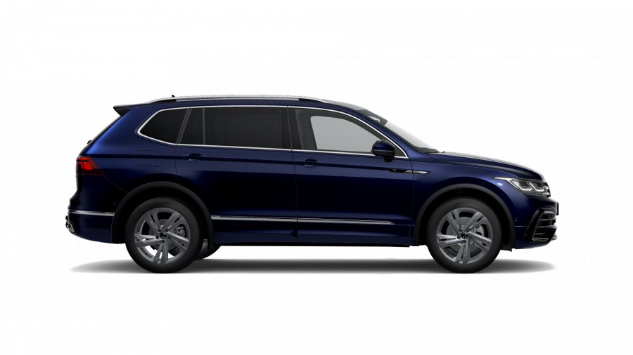 Volkswagen Tiguan Allspace, Allspace R-Line 2,0 TDI 147 kW 4M 7DSG, barva modrá