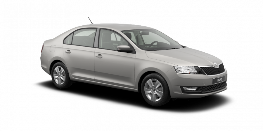 Škoda Rapid, 1,0 TSI 70 kW 5-stup. mech., barva béžová