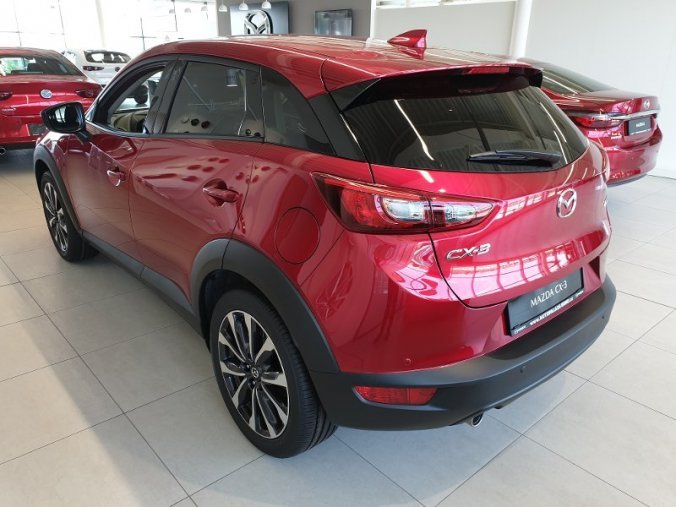 Mazda CX-3, 2,0G 121k, barva červená