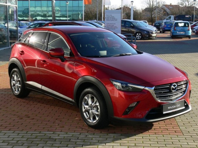 Mazda CX-3, 2.0 Skyactiv G121, barva červená