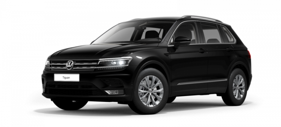 Volkswagen Tiguan, Maraton Edition 2,0 TSI 4M 7DSG, barva černá