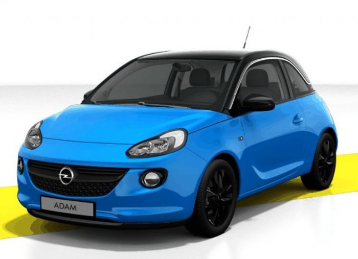 Opel Adam, Smile 1,4 74kW + ZP zdrama, barva modrá