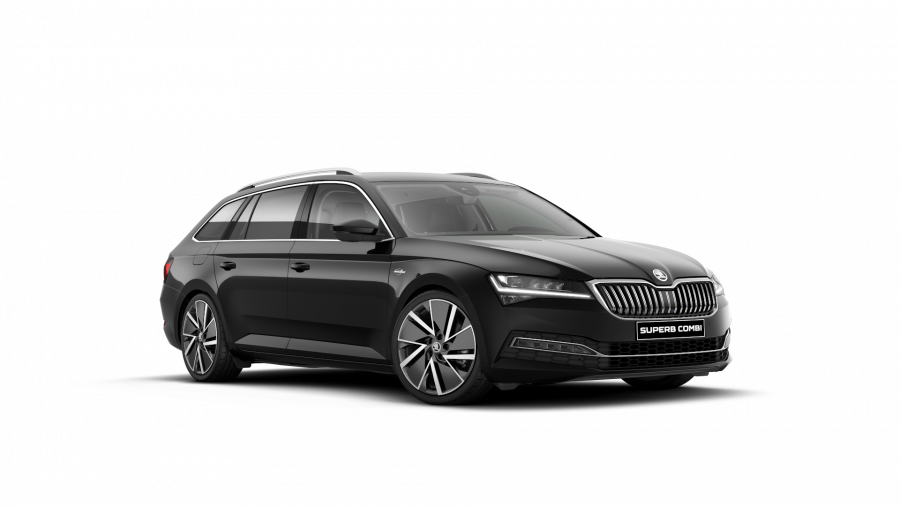 Škoda Superb, 2,0 TDI 147 kW 7-stup. automat. 4x4, barva černá