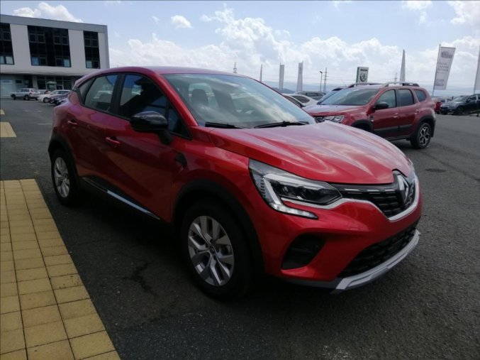 Renault Captur, 1,0 TCe 90  Intens, barva červená