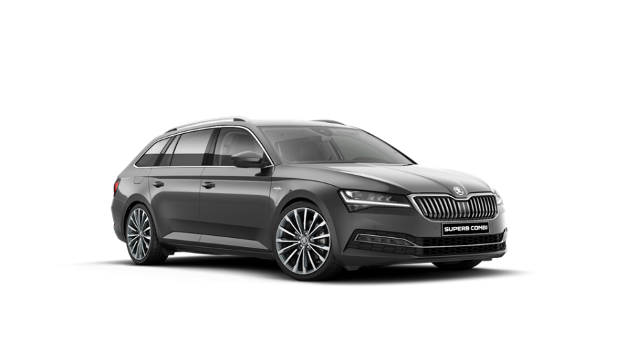 Škoda Superb, 2,0 TDI 147 kW 7-stup. automat., barva šedá