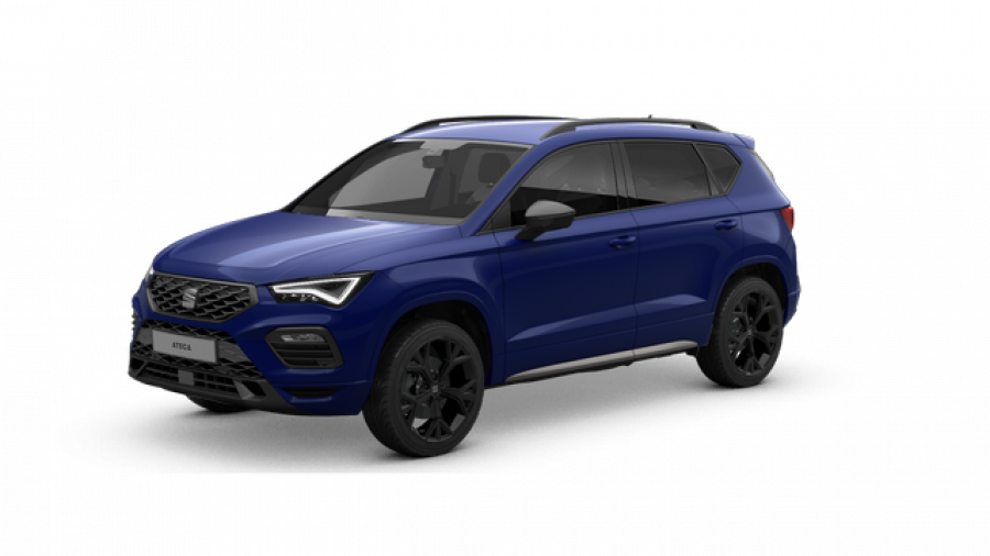 Seat Ateca, FR 1.5 TSI 150k, barva modrá