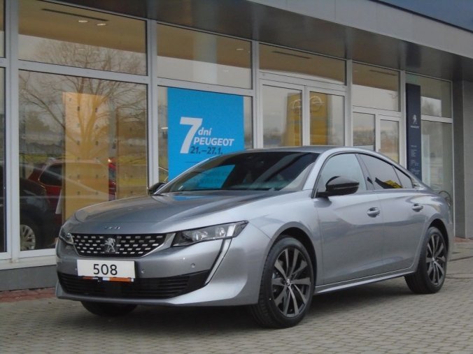 Peugeot 508, GT LINE S&S EAT8 PureTech, barva šedá