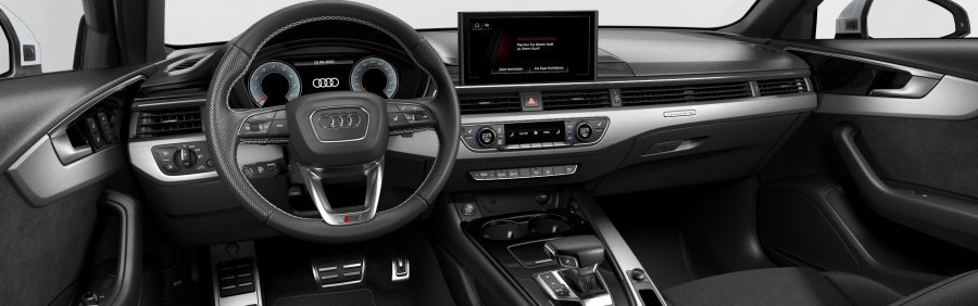 Audi A4, A4 Avant S line 45 TFSI 195 kW q, barva bílá