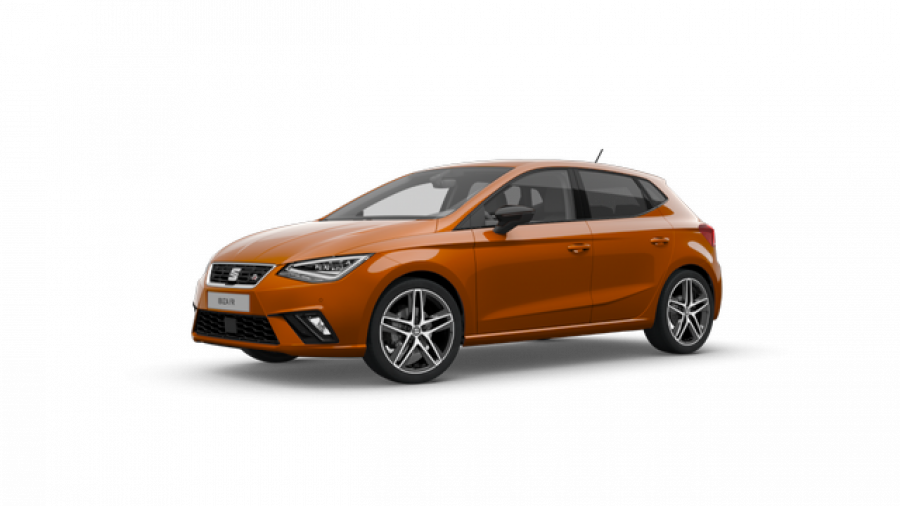 Seat Ibiza, FR 1.0 TSI 95k, barva oranžová