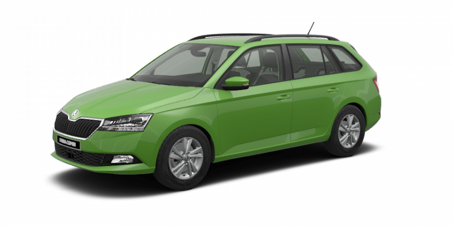 Škoda Fabia, 1,0 TSI 81 kW 6-stup. mech., barva zelená