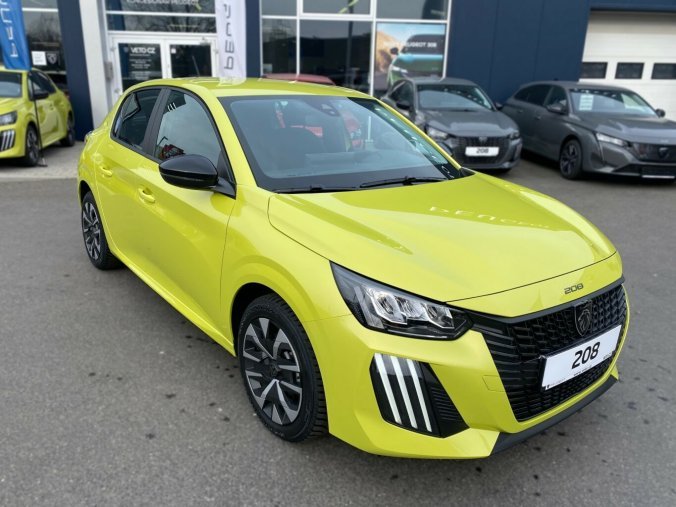 Peugeot 208, Peugeot 208 ACTIVE PureTech 75MAN6, barva žlutá