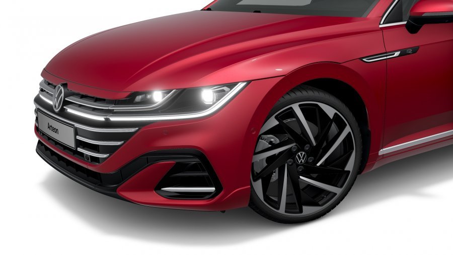 Volkswagen Arteon, Arteon R-Line 2,0 TSI 4MOT 7DSG, barva červená