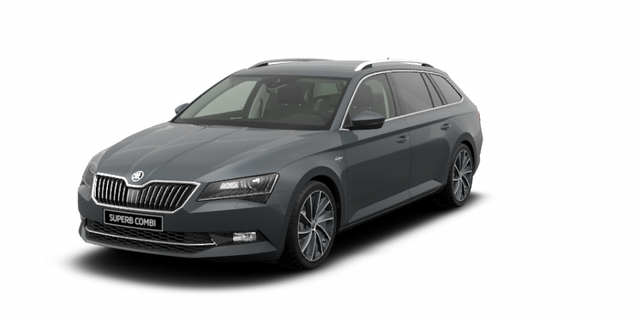 Škoda Superb, 2,0 TDI 140 kW 7-stup. automat. 4x4, barva šedá