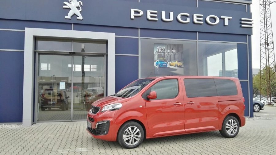 Peugeot Traveller, L2 Allure 2.0 HDI 180k AUT 8, barva oranžová