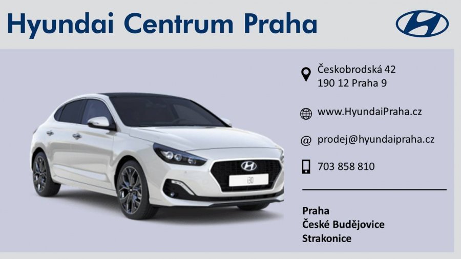 Hyundai i30, 1,4 T-GDI 103 kW (95 NAT) 6 st. man, barva bílá