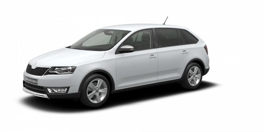 Škoda Rapid, 1,0 TSI 70 kW 5-stup. mech., barva bílá