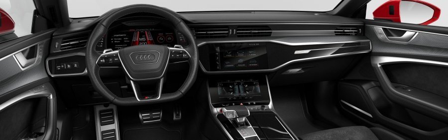 Audi A7, RS 7 Sportback TFSI 441 kW quattro, barva červená