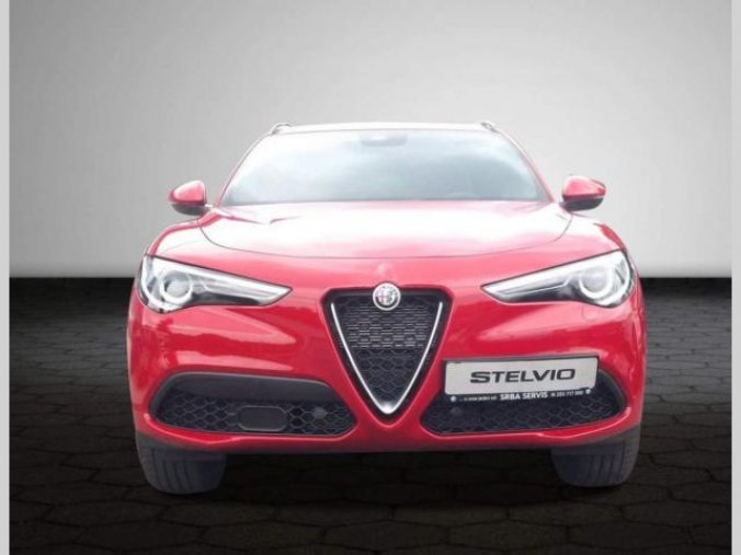 Alfa Romeo Stelvio, 2.0 Turbo 280k Q4 SUPER, barva červená