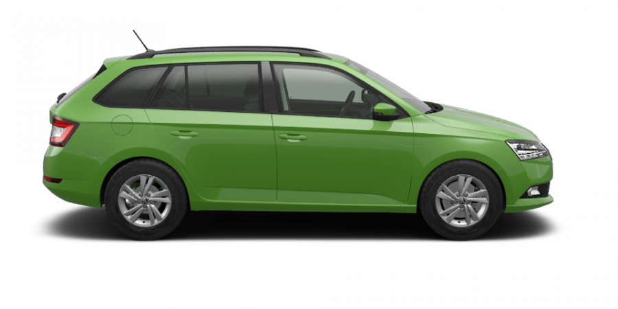 Škoda Fabia, 1,0 TSI 81 kW 6-stup. mech., barva zelená