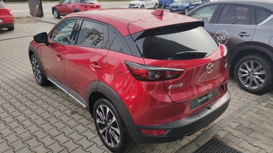 Mazda CX-3, 2.0 G121, barva červená