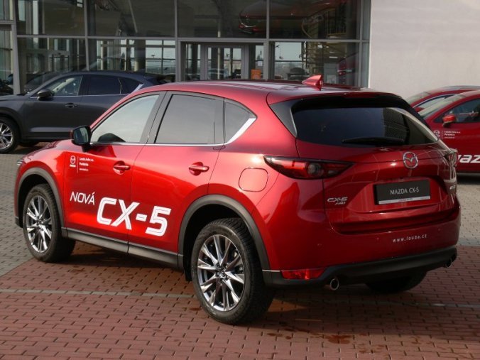 Mazda CX-5, 2.5 Skyactiv G194 AWD AT + NAVI, barva červená