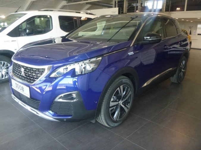 Peugeot 3008, GT LINE 2.0 BlueHDi 180 EAT8 - 2925, barva modrá