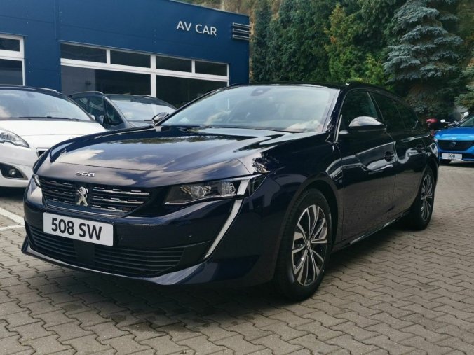 Peugeot 508, SW ALLURE PACK BlueHDi 130 S&a, barva modrá