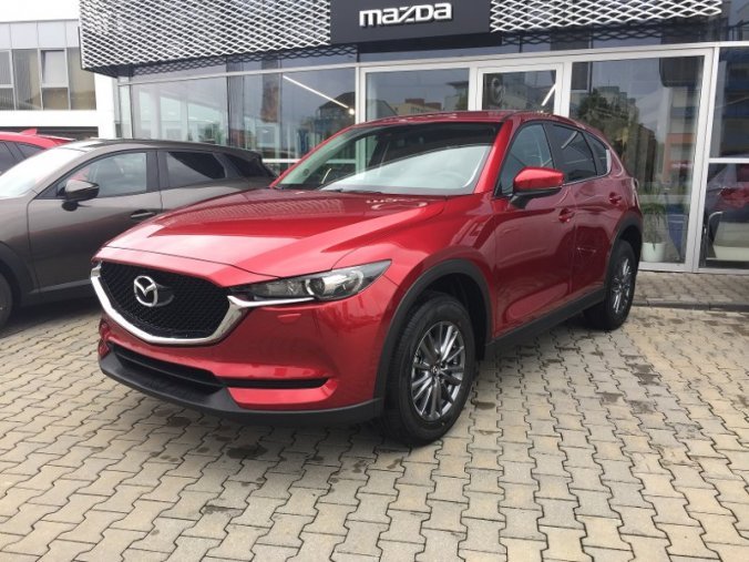 Mazda CX-5, 2,0 Skyactiv-G165, barva červená