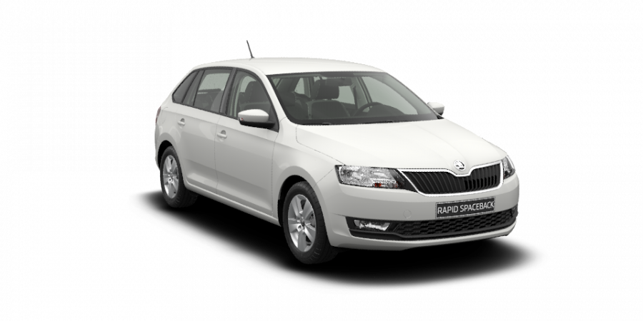 Škoda Rapid, 1,0 TSI 70 kW 5-stup. mech., barva bílá