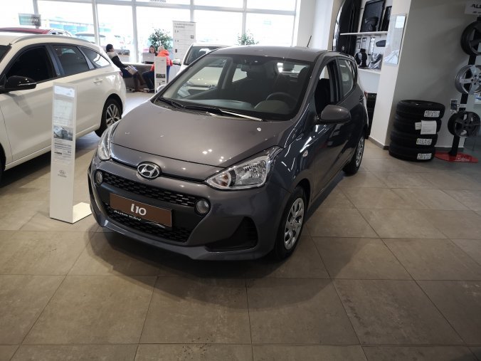 Hyundai i10, 1,0i 48 kW (95 NAT) 5 st. man, barva šedá