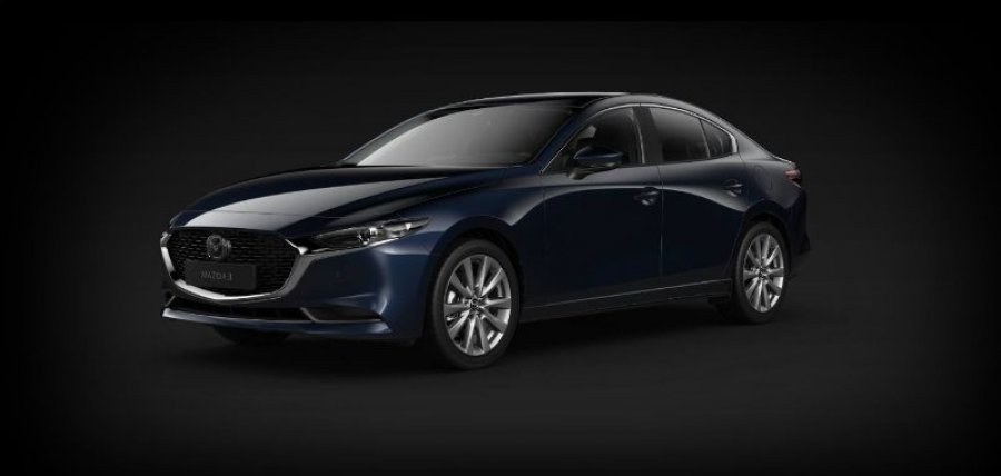 Mazda 3, Skyactiv-X180, barva modrá