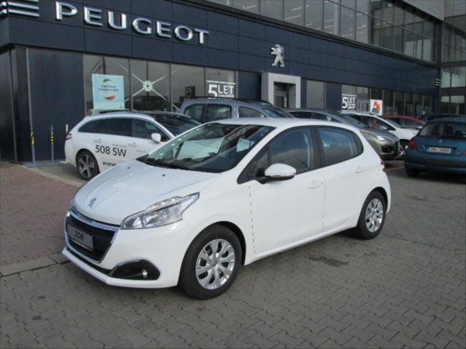 Peugeot 208, 1.2 82k 5P Active S&S MAN5, barva bílá