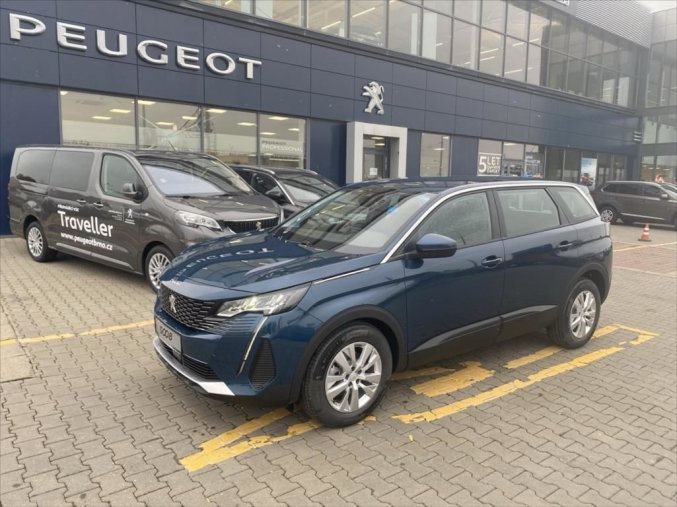 Peugeot 5008, 1.2 PT 130k Active Pack EAT8, barva modrá