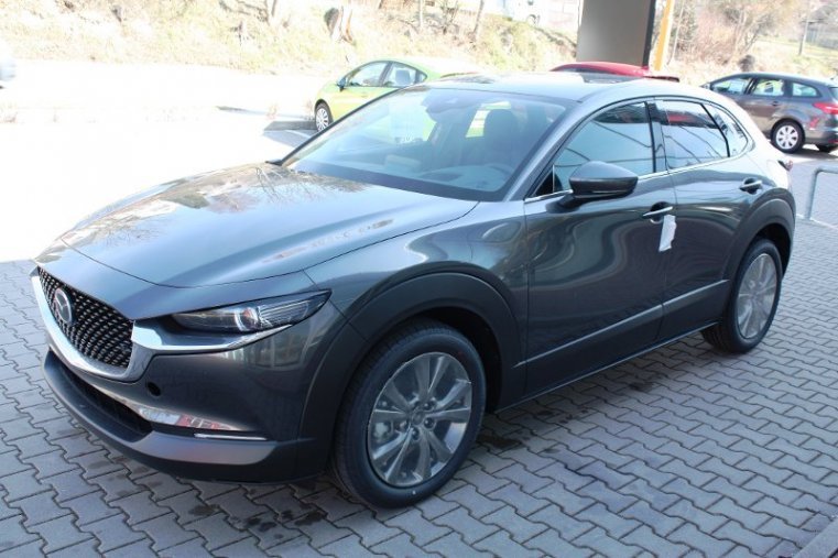 Mazda CX-30, SKYACTIV-X, barva šedá