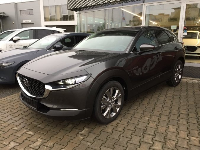 Mazda CX-30, Skyactiv 2,0i 90kW 122k, barva šedá