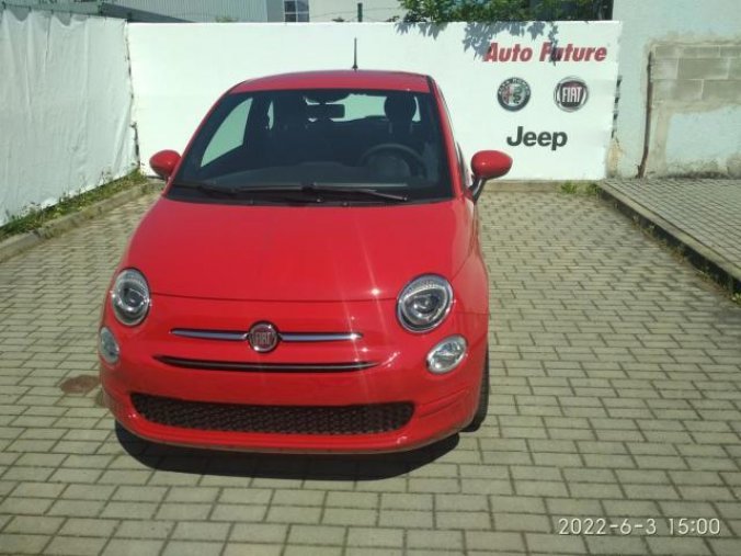 Fiat 500, 1.0 BSG 70k Cult, barva červená