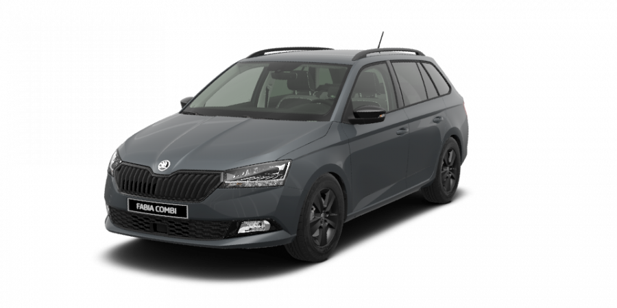 Škoda Fabia, 1,0 TSI 70 kW 5-stup. mech., barva šedá