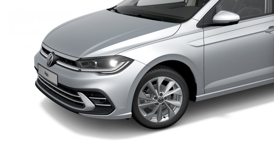 Volkswagen Polo, Polo Style 1,0 TSI 5G, barva stříbrná