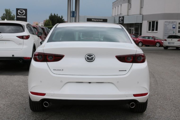 Mazda 3, 2,0 Skyactiv-G 122k, barva bílá