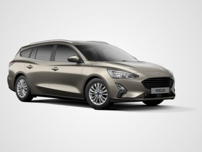 Ford Focus, 1.0 EcoBoost, barva stříbrná