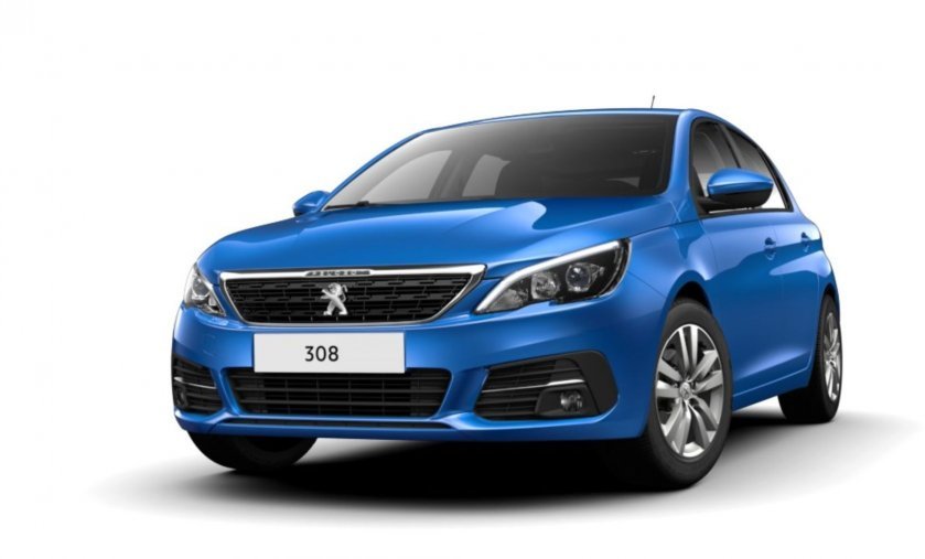 Peugeot 308, ACTIVE PACK 1.2 PT 110k MAN6, barva modrá