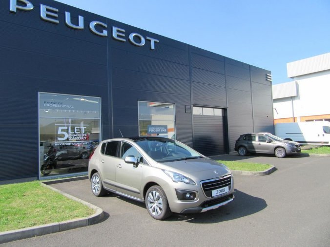 Peugeot 3008, STYLE 1.6 BlueHDi 120k MAN6, barva hnědá