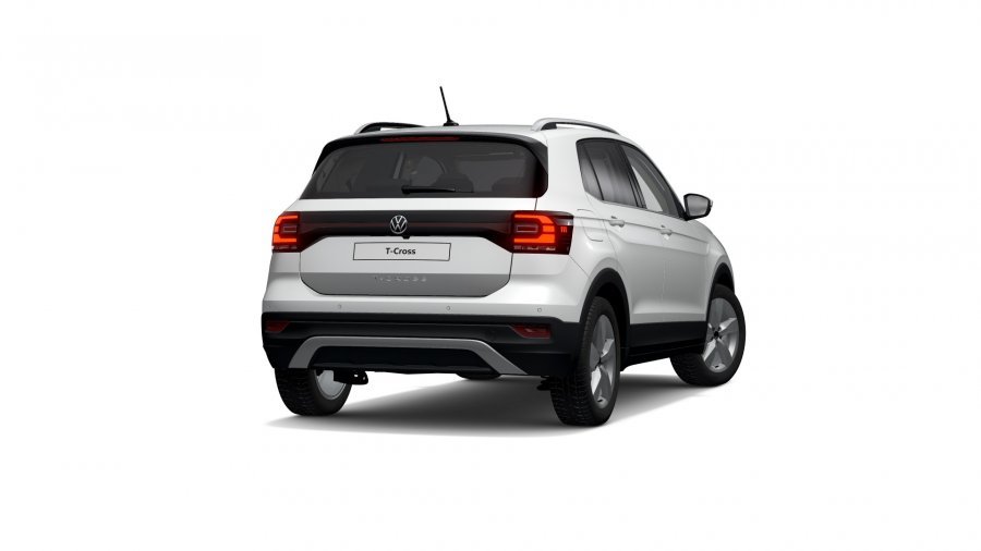 Volkswagen T-Cross, T-Cross Style 1,0 TSI 81 kW 6G, barva bílá