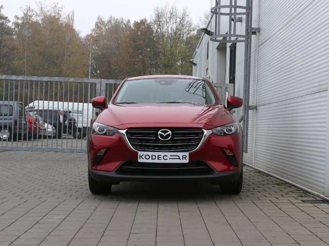 Mazda CX-3, 2,0 Skyactiv-G 89kW/121k 6MAN, barva červená