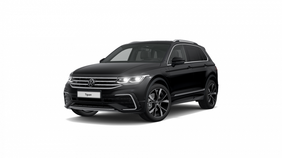 Volkswagen Tiguan, Tiguan R-Line 1,4 TSI eHybrid 180 kW, barva černá