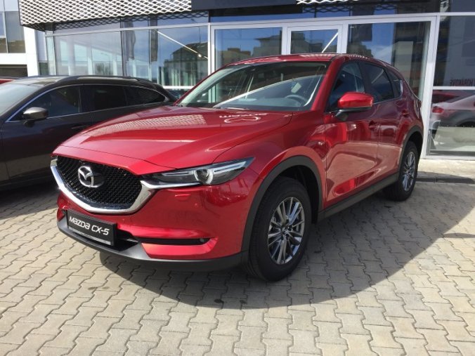 Mazda CX-5, 2,0 Skyactiv-G160 AWD A/T, barva červená