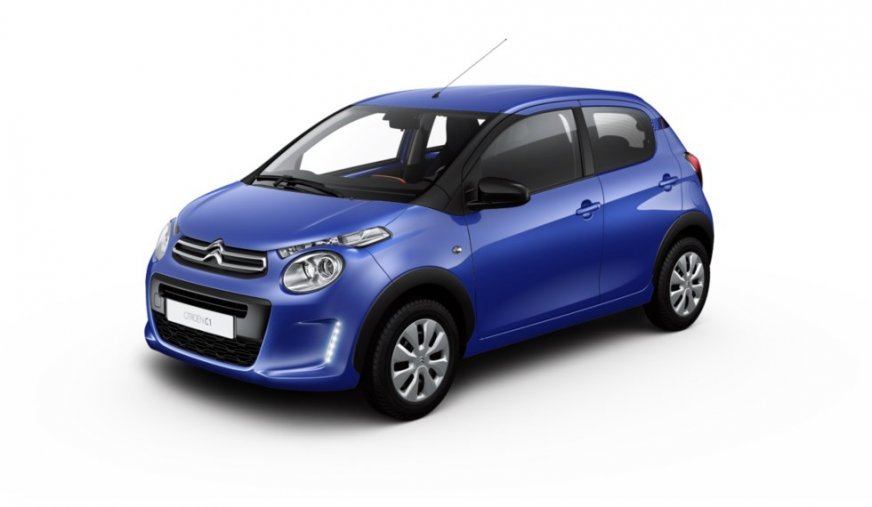 Citroën C1, 1.0 VTi 72, barva modrá