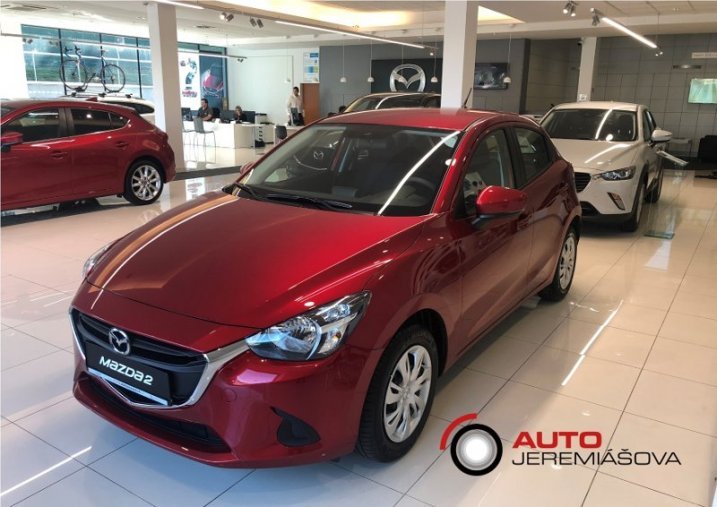 Mazda 2, 1.5 G75k, barva červená