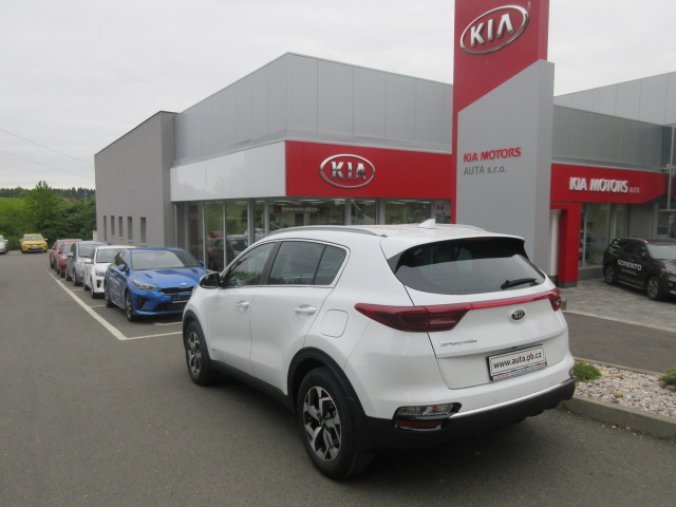 Kia Sportage, 1.6 T-GDI 7DCT 4x4 TOP, barva bílá